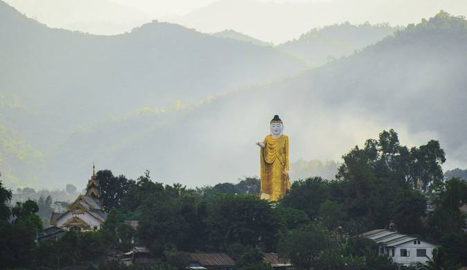 Nyaung Oo Phee Island beach in Mergui Archipelago