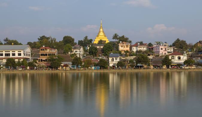 Nyaung Oo Phee Island beach in Mergui Archipelago